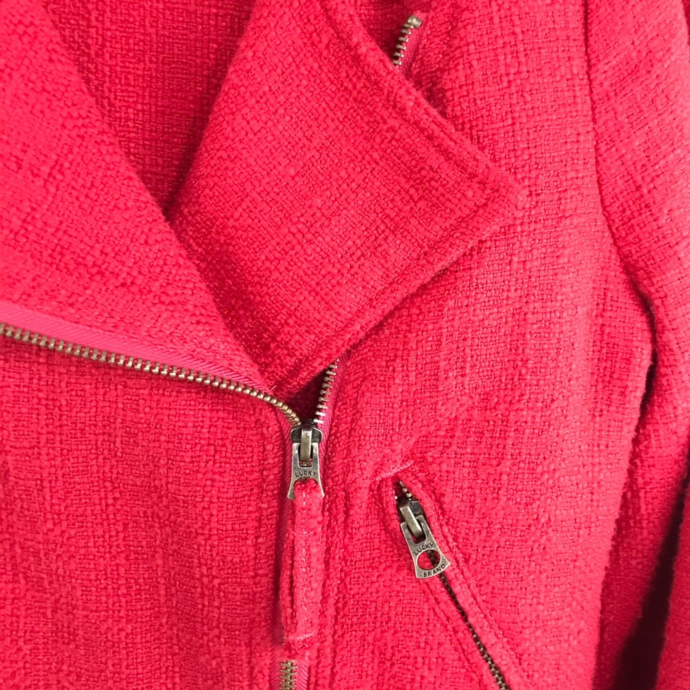 Lucky Brand HOLIDAY 13 style moto jacket - Picture 2 of 8